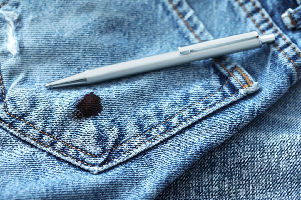 How to remove ink stains from clothing